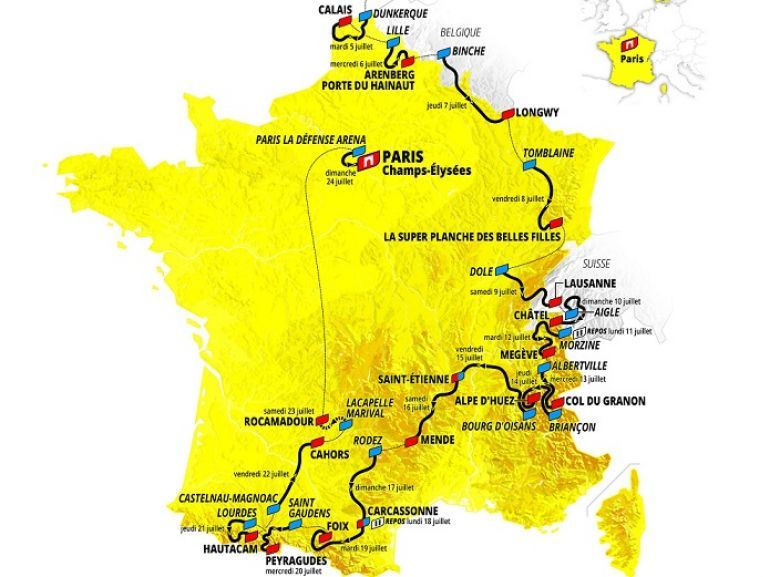 Tour de France  - J-50 avant le Grand Départ du Tour de France 2022 !