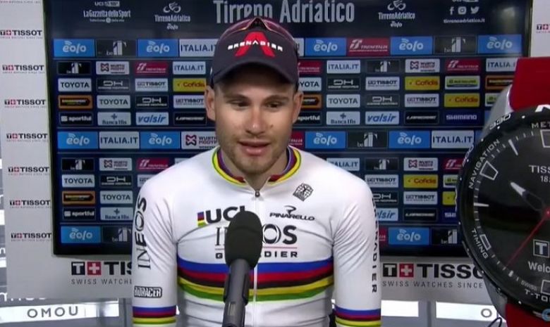 Tirreno-Adriatico - Filippo Ganna : «C'est un résultat super important»