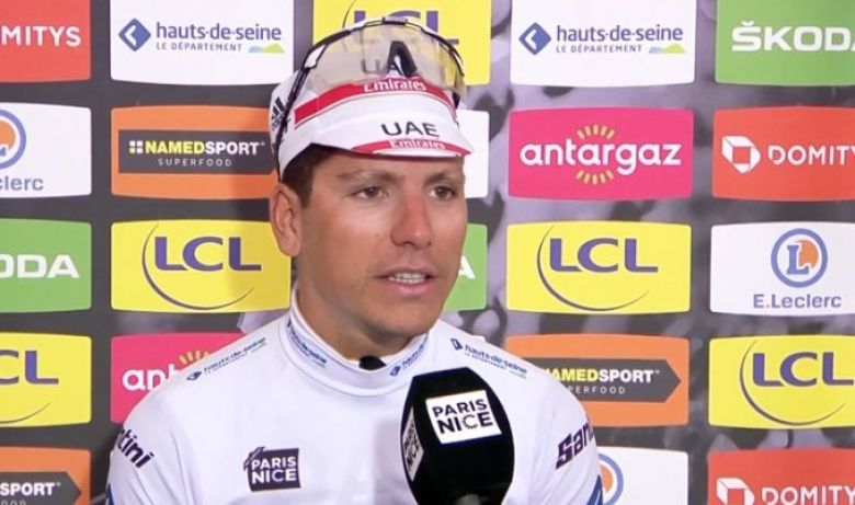 Paris-Nice - Joao Almeida : «Le maillot blanc, c'est une belle victoire»