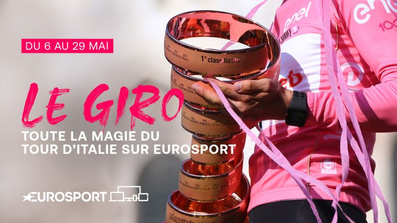 Tour d'Italie - Le 105e Giro, ça sera sur Eurosport dès vendredi 6 mai