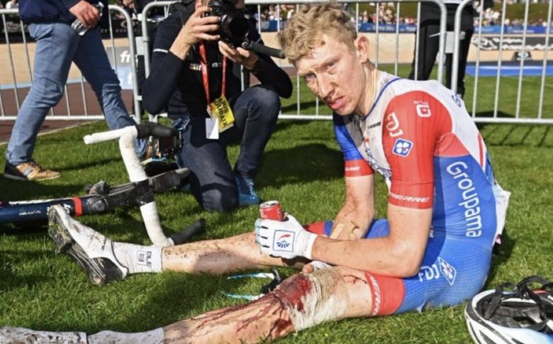 Paris-Roubaix - Lewis Askey : «Je n'ai ni mangé, ni bu, c'était horrible»