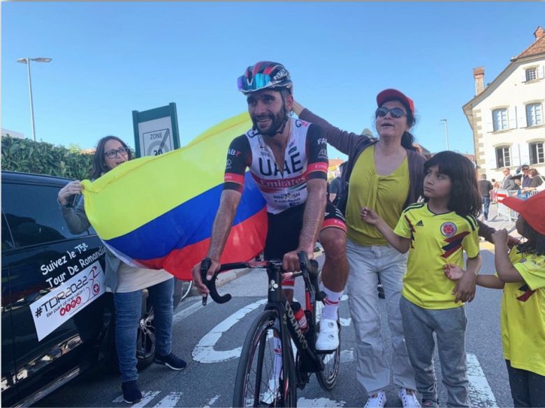 Tour de Romandie - Fernando Gaviria, 3e : «Un bon signe pour moi»