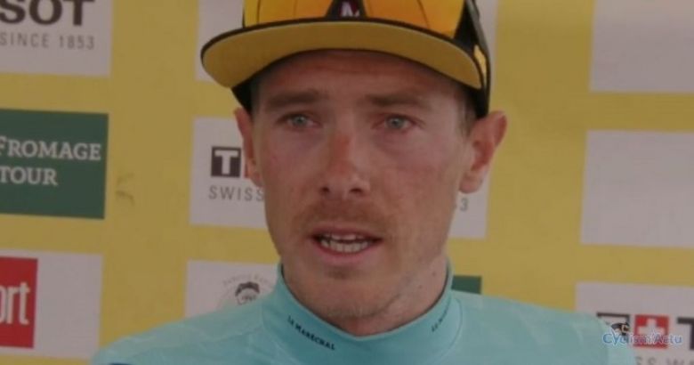 Tour de Romandie - Rohan Dennis, 3e et leader : «Il fallait que j'essaye»