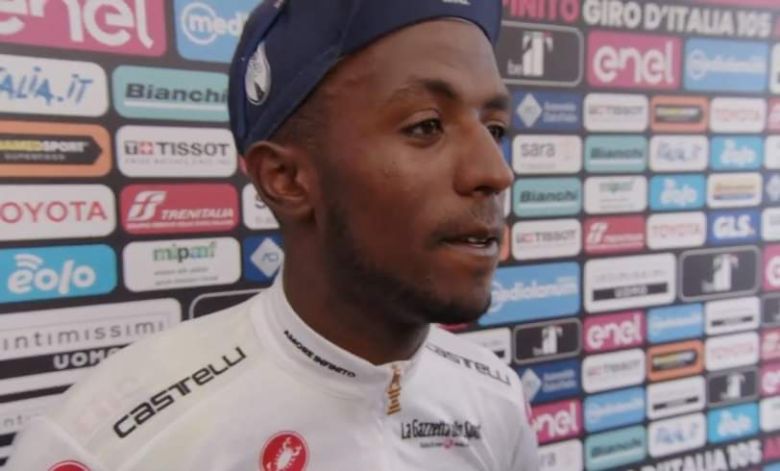 Tour d'Italie - Biniam Girmay : «Je ne suis pas déçu... je suis heureux»