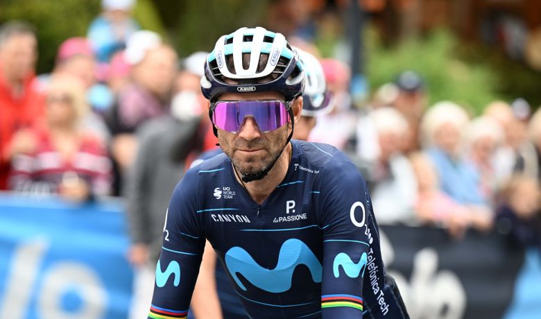Tour d'Italie - Alejandro Valverde : «Rien de mieux qu'une victoire»