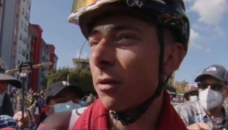 Tour d'Italie - Formolo : «Avec Dumoulin... c'était impossible de sortir»