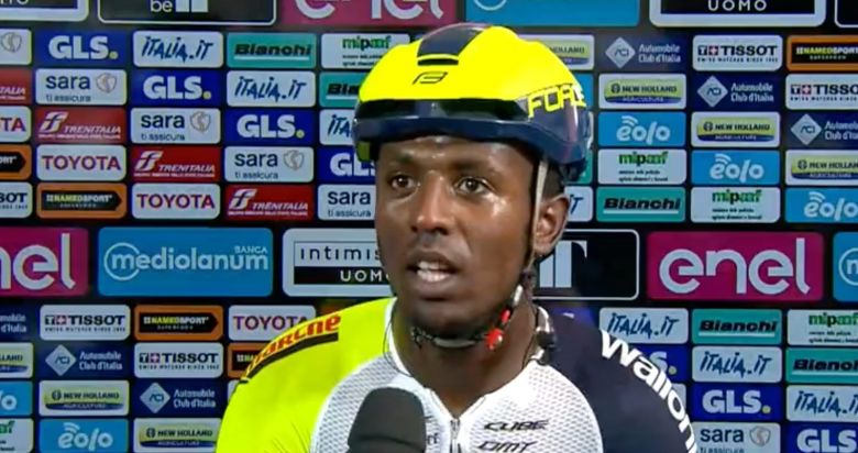 Tour d'Italie - Biniam Girmay : «Je réalise que je marque l'histoire»