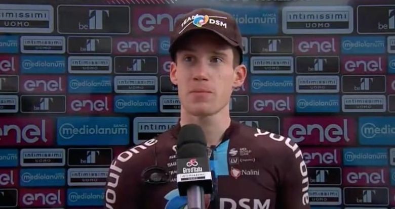 Tour d'Italie - Dainese : «Je gagne sur le Giro... je ne réalise pas»