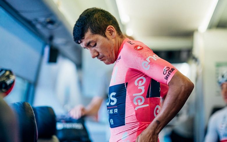 Tour d'Italie - Richard Carapaz : «On garde l'avantage et le maillot»