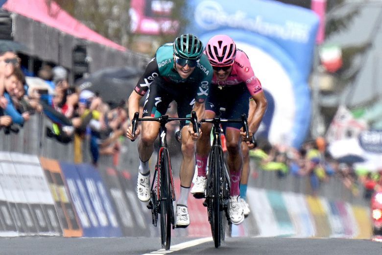 Tour d'Italie - Hindley, Carapaz et Landa ont battu le record de Pantani