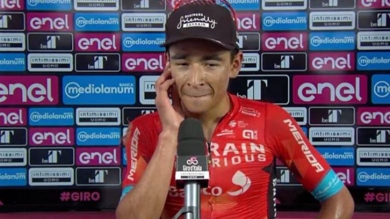 Tour d'Italie - Santiago Buitrago : «Jouer le Rose... peut-être un jour»