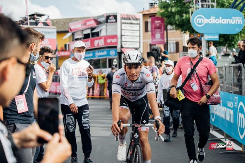 Tour d'Italie - Joao Almeida : «Le podium... ce n'est pas encore fini»