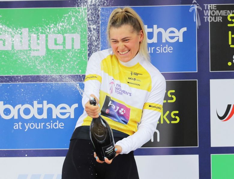 Women's Tour - Clara Copponi, son 1er succès en pro : «Je l'attendais !»