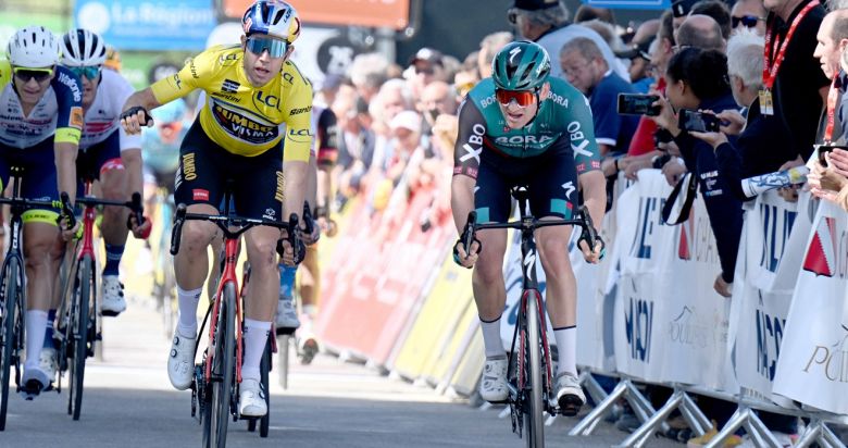 Critérium du Dauphiné - Jordi Meeus : «Van Aert est plus rapide que moi»