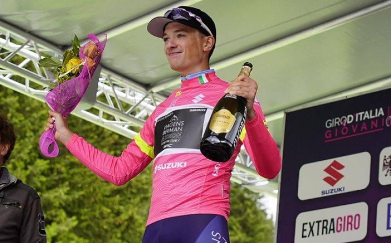 Tour d'Italie U23 - Leo Hayter : «Je ne sais pas ce que j'ai fait...»