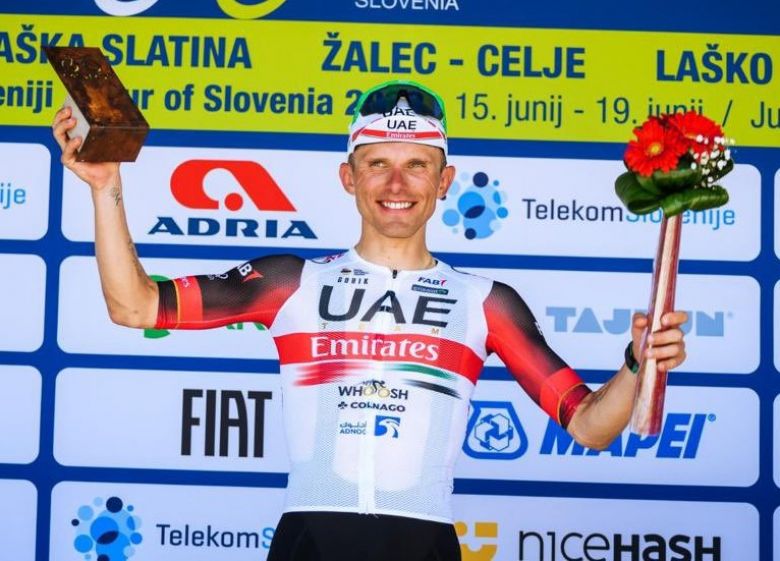 Tour de Slovénie - Majka : «Heureux du résultat et merci à Pogacar... »