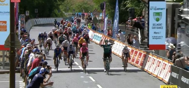 Route d'Occitanie - Quintana a chuté, Roger Adria la 2e étape et leader