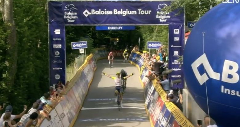 Tour de Belgique - Quinten Hermans la 4e étape, Mauro Schmid 2e et leader