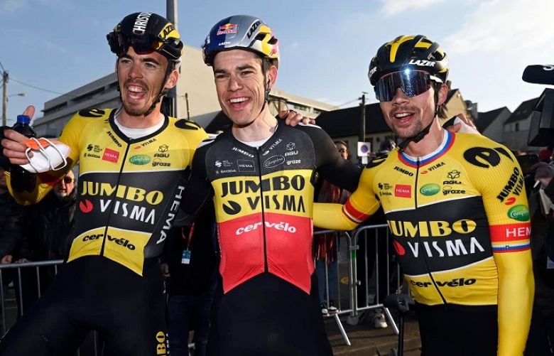 Tour de France - La compo Jumbo-Visma avec Roglic, Van Aert et Laporte !