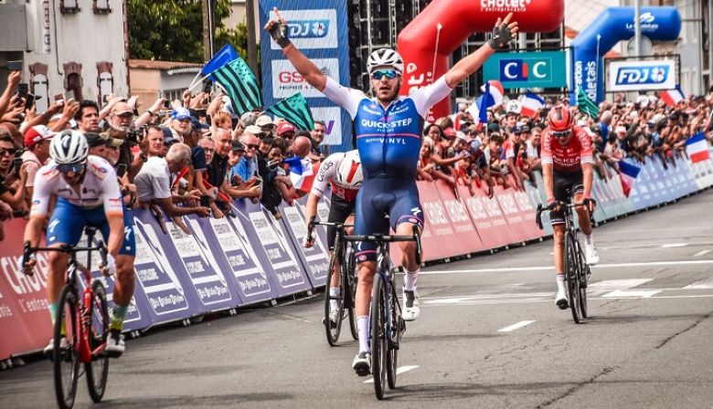 France - Route - Florian Sénéchal champion de France, Turgis 2e Zingle 3e