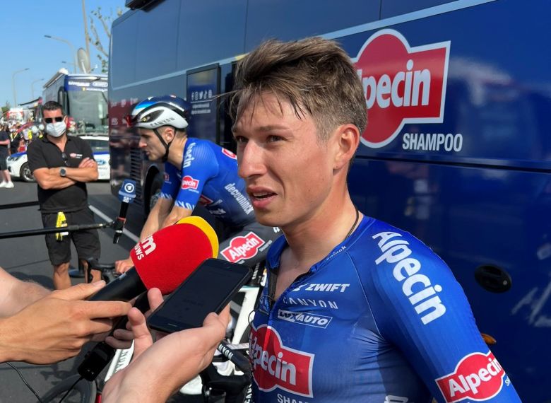Tour de France - Jasper Philipsen, 2e : «Je n'ai pas vu partir Van Aert»