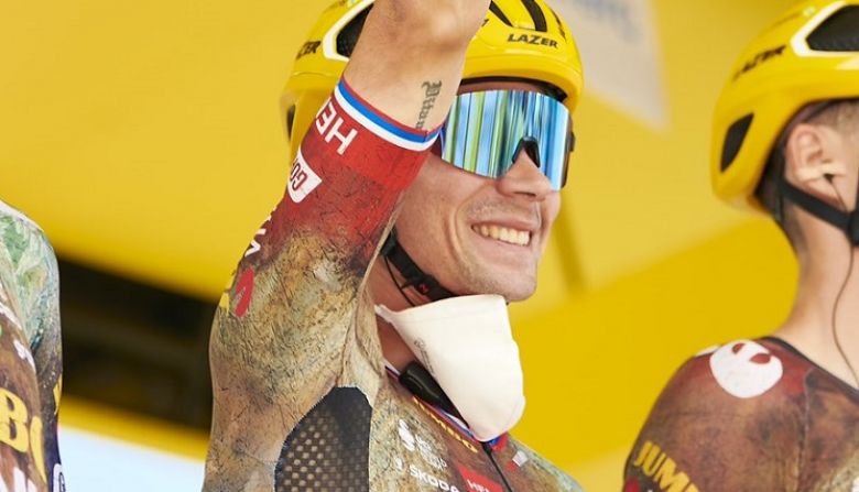 Tour de France - Primoz Roglic : «Van Aert ? Un mi homme, mi moteur»