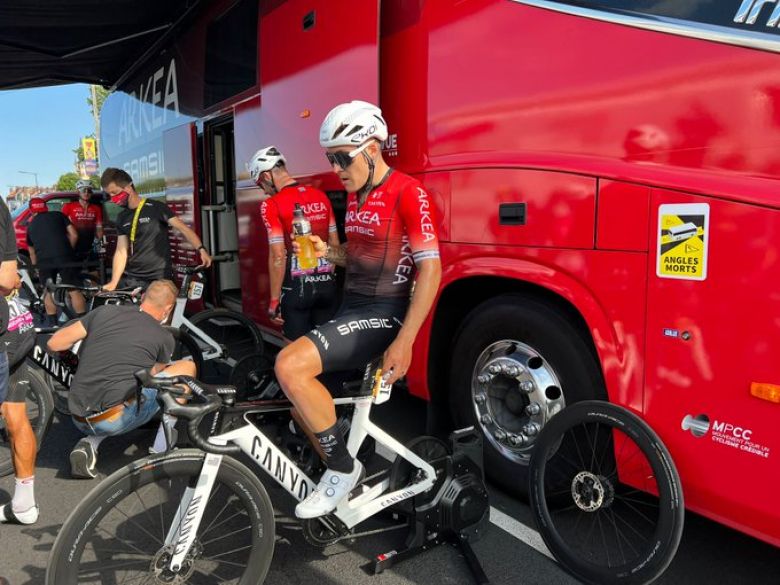 Tour de France - Hofstetter : «Pas le sprint qui me convient le mieux»