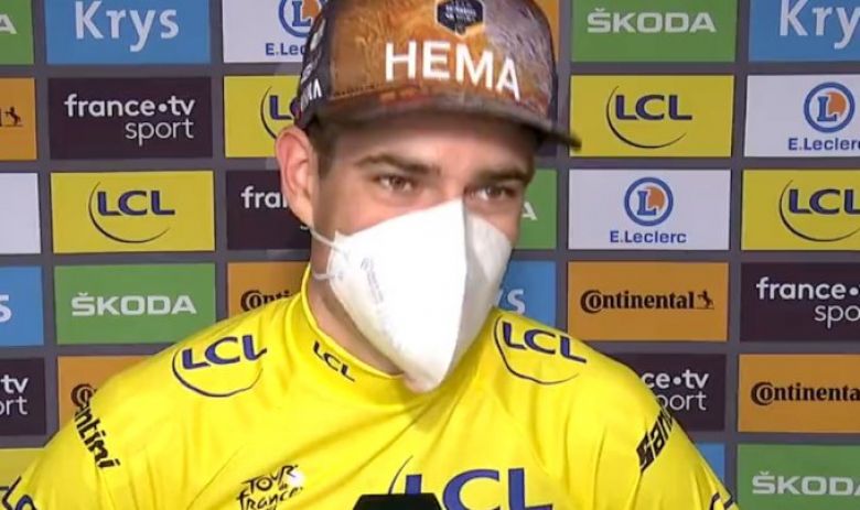 Tour de France - Wout Van Aert : «Je suis fier de notre pugnacité»