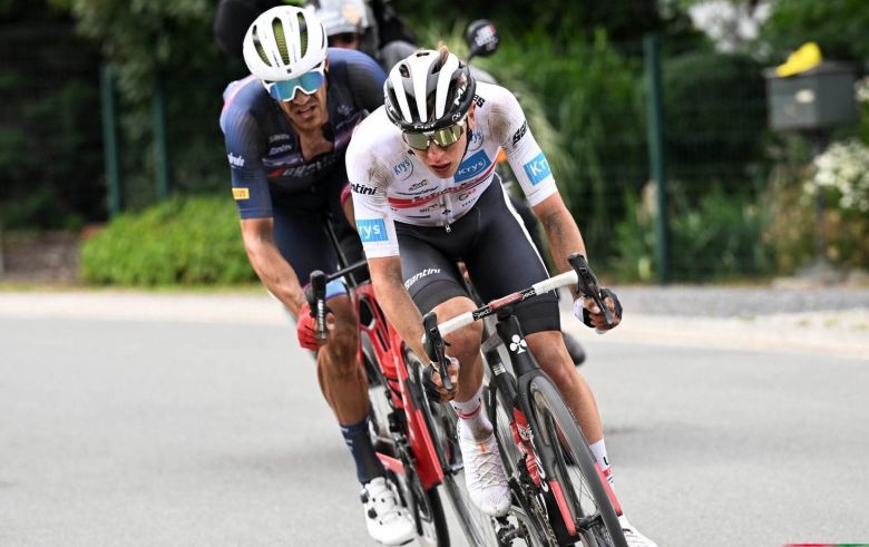 Tour de France : Pogacar : "Je ne savais pas que Roglic était tombé..." #TDF2022 #Pogacar #Roglic #VanAert #TDF #Gaudu