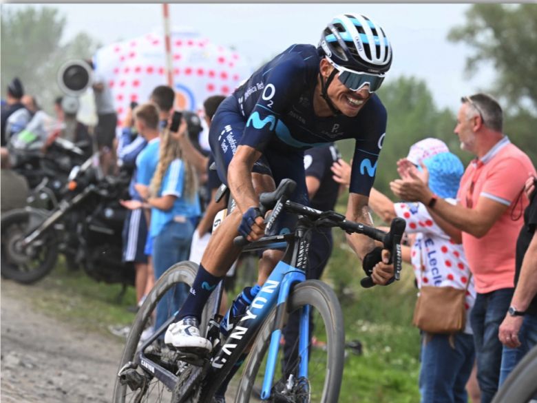 Tour de France : Enric Mas : "C'est peu, 13" de perdues sur Pogacar" #TDF2022 #Mas #VanAert #Pogacar #Roglic #Clarke