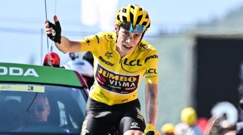 Tour de France - Jonas Vingegaard la 18e étape, Pogacar battu, Gaudu 4e !