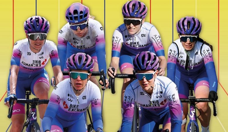 Tour de France Femmes - Team BikeExchange-Jayco avec Faulkner et Zigart