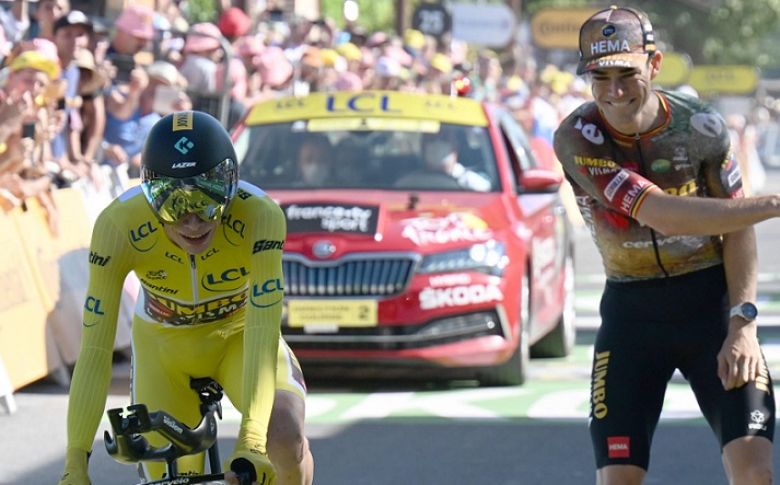 Tour de France - Wout Van Aert la 20e étape... Vingegaard 2e, Pogacar 3e