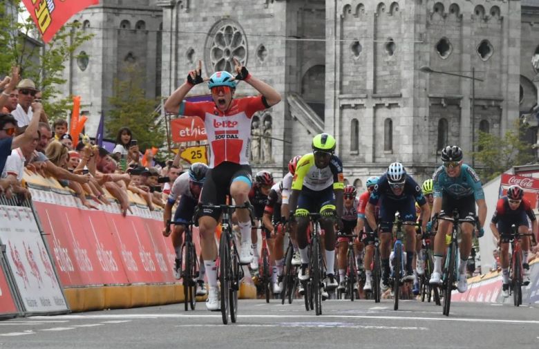Tour de Wallonie - Arnaud De Lie mate Girmay sur la 3e étape, Laurance 3e