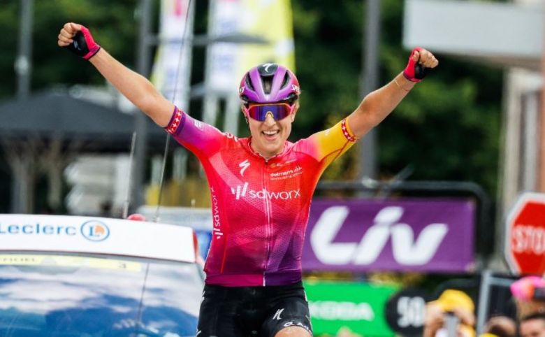 Tour de France Femmes - Reusser la 4e étape, Muzic 2e... et Vos en jaune