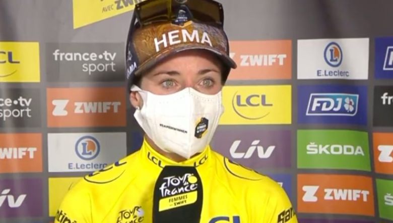 Tour de France Femmes - Marianne Vos : «Nous avons joué la sécurité»