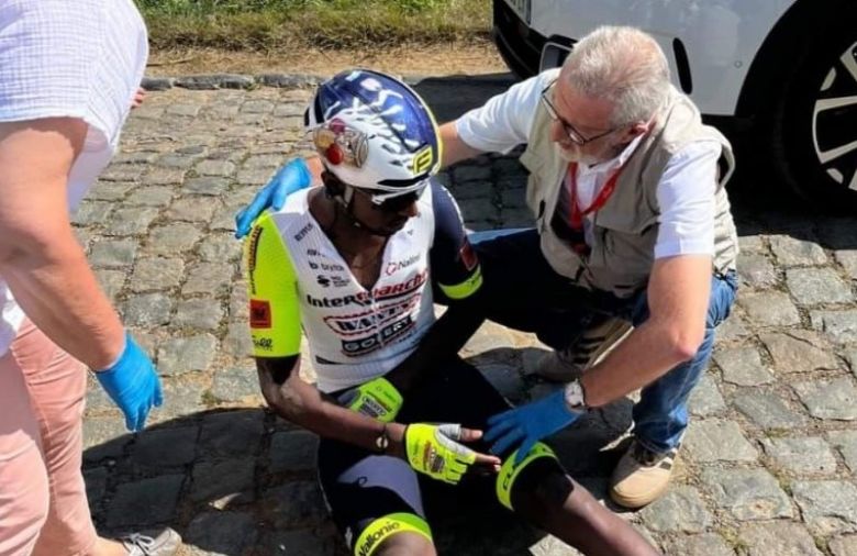 Tour de Wallonie - Tombé, Biniam Girmay a abandonné lors de la 5e étape