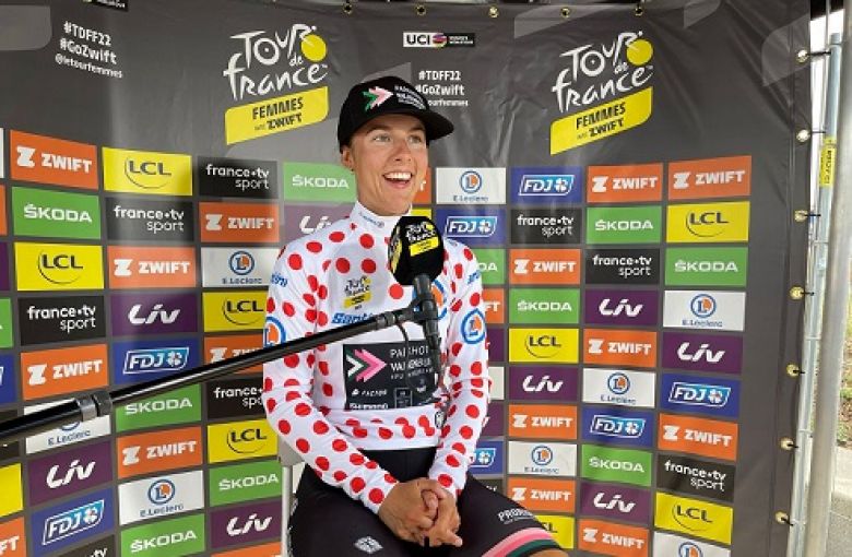 Tour de France Femmes - Femke Gerritse : «C'est tout nouveau pour moi»