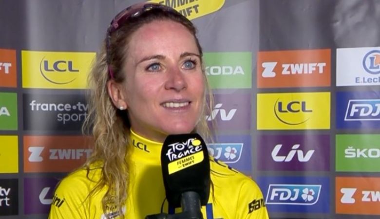 Tour de France Femmes - Annemiek van Vleuten : «C'est ça mon style !»
