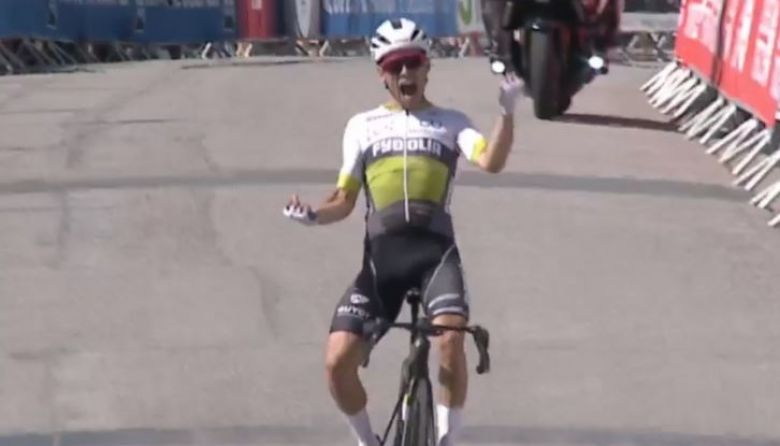 Kreiz Breizh Elites - Jean-Louis Le Ny remporte la 2e étape en solitaire