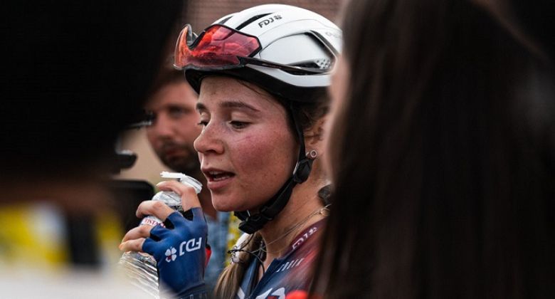 Tour de France Femmes - Évita Muzic : «Il y aura d'autres Tour de France»