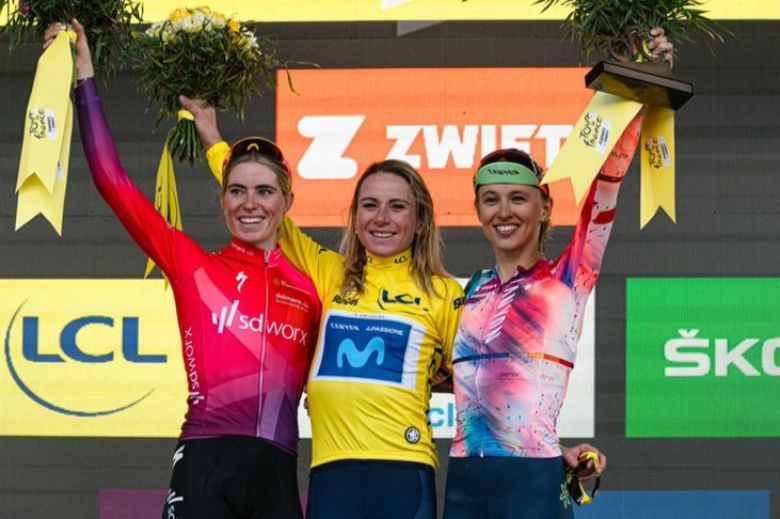 Tour de France Femmes - Niewiadoma, 3e : «J'ai atteint mon objectif»