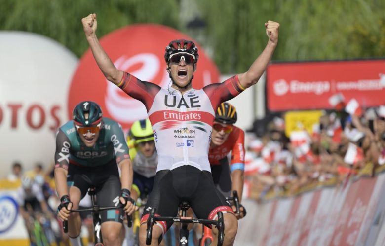 Tour de Pologne - Ackermann la 4e étape, Higuita chute mais reste leader