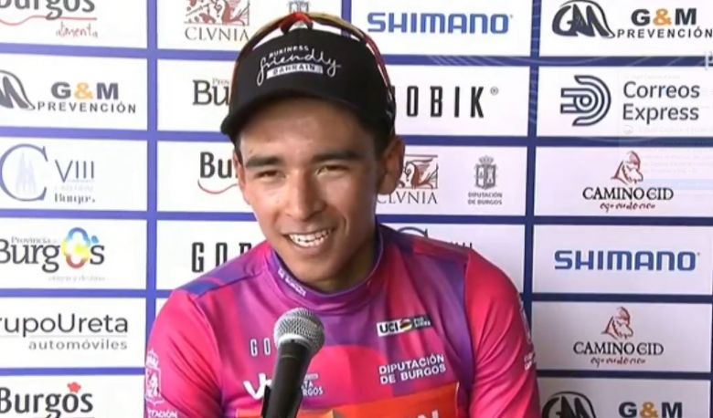 Tour de Burgos - Santiago Buitrago : «Défendre ce maillot jusqu'à samedi»