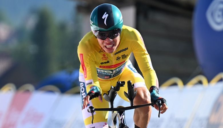 Tour de Pologne - Sergio Higuita perd son maillot : «Un chrono solide»