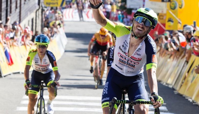 Sazka Tour - Lorenzo Rota fait coup double sur la 2e étape, Pozzovivo 3e
