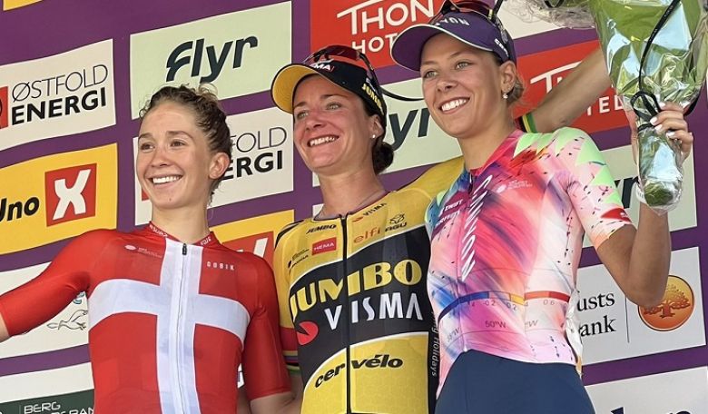 Tour de Scandinavie : Marianne Vos : "Ça n'est jamais ennuyant de gagner" #TOSC22 #TourOfScandinavia #Vos #Ludwig #UCIWWT