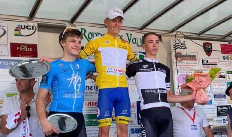 Ronde des Vallées - Théo Lévêque remporte la 1ère étape à Saint-Maudan