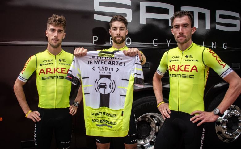 Tour d'Espagne - Arkéa-Samsic en tenue jaune fluo sur La 77e Vuelta !