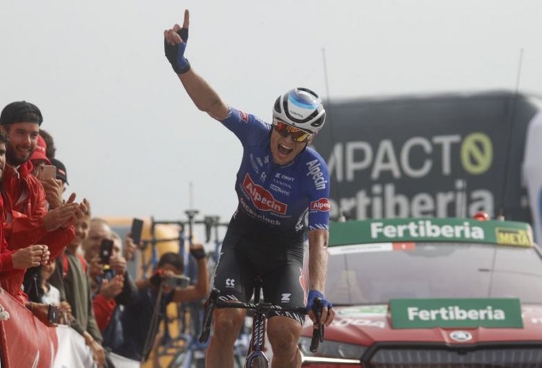 Tour d'Espagne - Jay Vine la 8e étape, Pinot 4e, Evenepoel en contrôle